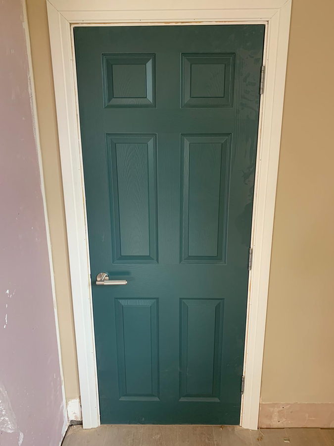 The same door style in another room