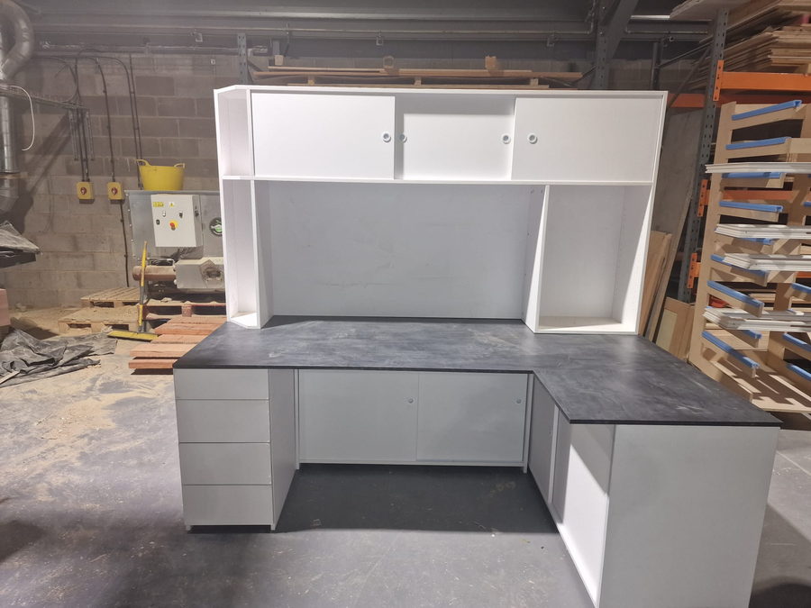 The same run dry-assembled before it went out